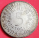 5 Mark RFA 1951 D (Munich) - 5 Reichsmark