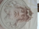 Delcampe - Médaillon.   Figurant Le Christ À La Couronne D'épines.   Porcelaine Blanche En Biscuits.   Bas-relief. - Religious Art