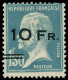 * POSTE AERIENNE - 4   10Fr. Sur 1f.50 Bleu, Pasteur, ILE DE FRANCE, TB. C Et Br - 1927-1959 Nuevos