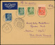 Let Poste Aérienne Militaire -  Etats-Unis N°376 Surch. RF Algérie, N°165, 173 Et 181 Obl. POSTE NAVALE 21/2/45 S. Env., - Posta Aerea Militare