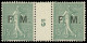 ** FRANCHISE MILITAIRE - 3    15c. Vert-olive, PAIRE Mill.5, Excellent Centrage, TB - Timbres De Franchise Militaire