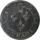 France, Henri III, Double Tournois, 1578, Paris, Cuivre, TB, Gadoury:455 - 1574-1589 Enrico III