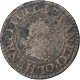 France, Henri III, Denier Tournois, Paris, Couronne, Cuivre, TB, Gadoury:450 - 1574-1589 Hendrik III