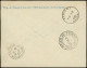 Let ANDORRE 41 Et 44 : 2f. Et 10f. Obl. ANDORRE LA VIEILLE 29/5/33 S. Env. Rec., Cachet Zeppelin, Càd Friedrichshafen 3/ - Storia Postale