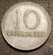 ALLEMAGNE - GERMANY - 10 Pfennig Kaiserslautern 1917 - Funck# 231.2 - ( KRIEGSGELD ) - 10 Pfennig