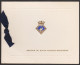 Carte De Vœux 1958 - Captain (F) Sixth Frigate Squadron (Capitaine (F) Sixième Escadron De Frégates)- Blason " Undine " - Andere & Zonder Classificatie