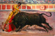 Spain Bull Fight Signed Drawing - Malerei & Gemälde