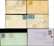 Let MONACO Lot De 18 MP Et 6 Lettres Affr. France Avec Obl. De Monaco, B/TB - Postmarks