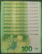 100 EURO SPAIN 2019  DRAGHI V002F3 VA SC UNCIRCULATED  PERFECT - 100 Euro