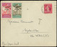 Let WALLIS ET FUTUNA Taxe 18 Et 20 Obl. PROTECTORAT FRANCAIS 10/6/36 S. Env. Affie France N°278B Obl. PARIS VIII 6/12/35 - Portomarken