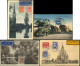 Let Pays-Bas, 14 CP Par Avion, Affranchissements Et Cachets Divers, 1928-31, TB - Posta Aerea