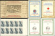 ** Ensemble De Carnets Croix Rouge, 1952/55, 1956 (2), 1957/62, 1970 Variété 27 Mm, TB - Sammlungen (im Alben)