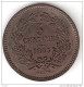 *luxembourg  5 Centimes 1855  Km 22.2  Xf !!!!!!!look !!!catalog Val 85$ - Luxembourg