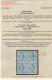 Regno 1863 15 Cent Litografico I Tipo In Quartina Integra Cert. Fabris, Zappala - Oblitérés