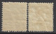 Belgique - 1919 - COB 165 à 166 ** (MNH) - 1919-1920 Roi Casqué