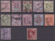 Grande Bretagne 12 Timbres Perforés De 1875 à 1836 Scan Recto/verso - Perforés