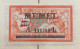 MEMEL - 4 Mark Type II Sur 2 F - VARIÉTÉ, BARRE PLUS COURTE - Unused Stamps