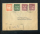 "CHILE" 1956, Reco-Brief In Die USA (L1075) - Cile