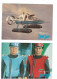 2 POSTCARDS    GERRY ANDERSONS  CAPTAIN SCARLET - TV-Reeks