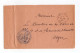 !!! ALGERIE, LETTRE EN FRANCHISE DU 6/12/1961, CACHET PIRETTE SAS - Storia Postale