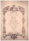 +++ Grand MENU - Banquet Des Brasseurs De Belgique - NAMUR 1893   // - Menus