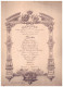 +++ Grand MENU - Banquet Des Brasseurs De Belgique - NAMUR 1893   // - Menu