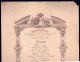 +++ Grand MENU - Banquet Des Brasseurs De Belgique - NAMUR 1893   // - Menus