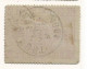 D066   WIDEUMONT       POSTSTEMPEL  OP SPOORWEGZEGEL N°4   Met Speldegaatje - Used