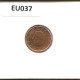 1 EURO CENT 2001 BELGIEN BELGIUM Münze #EU037.D.A - Bélgica
