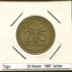 25 FRANCS CFA 1987 WESTERN AFRICAN STATES (BCEAO) Münze #AS351.D.A - Andere - Afrika