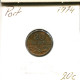 20 CENTAVOS 1974 PORTUGAL Moneda #AT288.E.A - Portugal