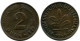 2 PFENNIG 1966 F BRD ALEMANIA Moneda GERMANY #AW944.E.A - 2 Pfennig