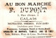 CHROMO AU BON MARCHE F. DUPONT A CALAIS LA GARDEUSE D'OIES - Au Bon Marché