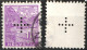 Schweiz Suisse 1937: OFFICIEL II N° 3 Kreuz-Perforation + En Croix Mit Stempel BERN 2 Obliterée  (Zu CHF 10.00) - Service