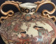 Grand Vase Avec Anses En Faïence Satsuma (29x28 Cm), Japon, Fin ère Meiji - Arte Asiático