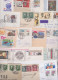 TCHECOSLOVAQUIE CZECHOSLOVAKIA CESKOSLOVENSKO Lot De 292 Enveloppes Timbrées Timbres Registered Mail Covers Stamps Brief - Collezioni & Lotti