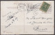 U.S.A.  FRANKLIN 1c Sur CPA De NEW-YORK  Postée à ORANGE New Jersey Le 16 March 1909 Pour BRUSSELS Belgique - Cartas & Documentos