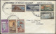 Nouvelle-Calédonie 1947 à 1964 Y&T Service 107 à 113 Phares Sécurité Sociale. FDC + Timbre Complémentaire Seul / Lettre - Phares