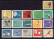 1959 Komplette Serie, Sport, Postfrisch. MI Nr. 495-510** - Unused Stamps