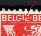 COB 680A O - Rode Vlek Op I Van BELGIE - 1931-1960
