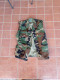 US ARMY - COAT VEST WOODLAND CAMO SMALL EXTRA SHORT SIZE - Uniform