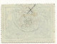 D074  JABBEKE     POSTSTEMPEL  OP SPOORWEGZEGEL N°22 - Used