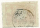 D075  NIL-ST VINCENT-MARTIN     POSTSTEMPEL  OP SPOORWEGZEGEL N°35 - Gebraucht