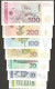 Set 7 Pcs Germany Deutschland 500 200 100 50 20 10 5 Mark 1991 - 1996 High Grade - Verzamelingen