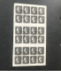 GB Penny Black Block Of 6x3 Post Mark Maltese Cross Not Genuine Collect As Cinderella See Photos - Used Stamps