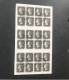 GB Penny Black Block Of 6x3 Post Mark Maltese Cross Not Genuine Collect As Cinderella See Photos - Oblitérés