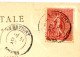 TYPE 18 TARDIF XX° VOSGES CP 1904 XERTIGNY TYPE 18 TARDIF SUR 10C SEMEUSE LIGNEE CP DFT ANGLES - 1903-60 Semeuse Lignée