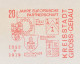 Meter Cover Germany 1979 20 Years European Partnership - Institutions Européennes