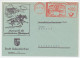 Illustrated Meter Cover Germany 1959 Horse - Castle - Paardensport