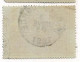 D085   RUDDERVOORDE   POSTSTEMPEL  OP SPOORWEGZEGEL N°7   Dunne Vlek - Used